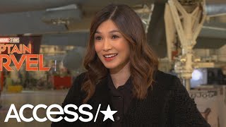 Gemma Chan Couldnt Stop Laughing At Jude Law For A Wild Reason While Filming Captain Marvel [upl. by Hoyt881]