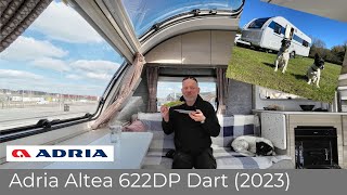 Versatile Caravan for families AND Couples Adria Altea 622DP Dart Full LIVEIN Review [upl. by Turmel]