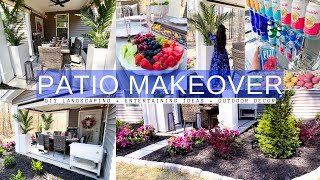 ULTIMATE PATIO MAKEOVER  Outdoor Decorating Ideas  DIY Landscaping Ideas  Wayfair [upl. by Nosa]