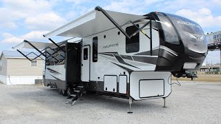 Three Bedroom Two Full Bath Luxury Bunkhouse Fifth Wheel 2021 Keystone Avalanche 390DS [upl. by Ettennor]