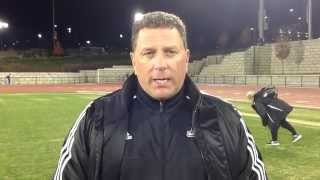 2015 JMU Mens Soccer  Hofstra Postgame Interview [upl. by Higbee]