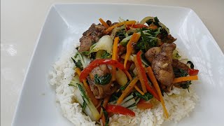 Chicken back chop suey  easy recipe [upl. by Meggs]