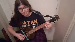 Firelit Conversations Improv 1916 Kala baritone ukulele [upl. by Mariele]