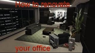 how to renovate your CEO business in gta5 [upl. by Fadden]