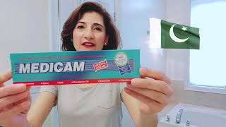 Toothpaste From Pakistan🇵🇰Review of Medicam  shorts [upl. by Kcirednek648]