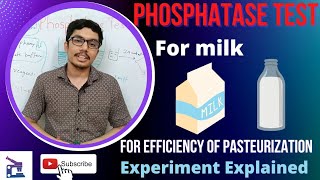 Phosphatase Test for milk Test for efficiency of Pasteurization of milkAlkaline Phosphate Test Kit [upl. by Merrie]