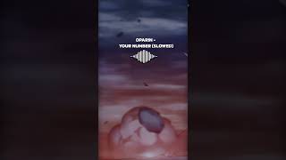 OPARIN  YOUR NUMBER SLOWED [upl. by Edithe375]