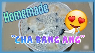 Resepi Cha Bang Ang Homemade  Susu Cincau Karamel  Can Rak Ter [upl. by Rodger442]