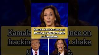 Kamala Harris on Ban Fracking and Unchanging Values Debate KamalaHarris [upl. by Annahsit316]