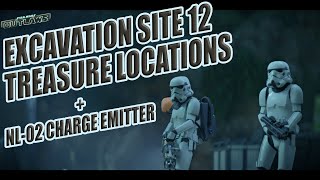 Excavation Site 12 Treasure  NL 02 Charge Emitter Location starwars outlaws [upl. by Annahvas]