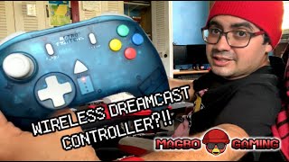 THE RETRO FIGHTER STRIKER DC WIRELESS DREAMCAST CONTROLLER REVIEW  Magbo Gaming [upl. by Larrabee316]