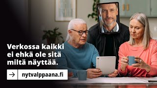 Mieti ennen kirjautumista – Nyt valppaana verkossa [upl. by Ellek]