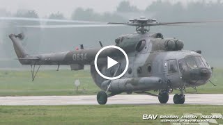 Mil Mi17 quotHipHquot  Czech Air Force 0834  landing at Nordholz Naval Air Base SARMeet23 [upl. by Sasnak200]