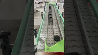 multidrive belt conveyor system for bottles jarsYQ automatic conveyors machine [upl. by Omor]