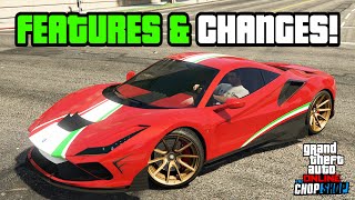 GTA 5  The Chop Shop DLC  ALL FEATURES Changes Additions amp Improvements [upl. by Marbut]