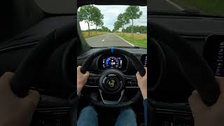 Abarth 500e 2023 acceleration 0100  Scorpion Street mode  155 hp FWD [upl. by Annmaria]