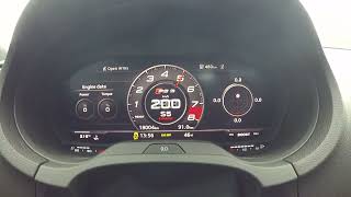 Audi RS3 Stage 2 93 0130mph [upl. by Bradeord]