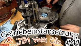 🛠️41 JB1 Getriebe vom Renault Clio zusammenbauen  Getriebeinstandsetzung  Transmission repair [upl. by Waldemar]