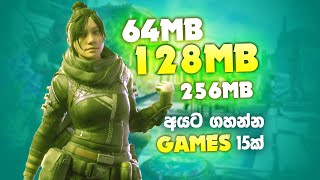 TOP 15 Games for Low END PC 64 MB  128 MB  256 MB VRAM amp 4GB RAM PC [upl. by Htiderem123]