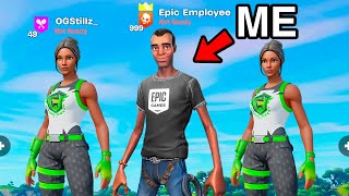 I Pretended to Be an Epic Games Employee in a TikTok Clan Tryout [upl. by Aileno]