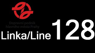 Hlášení pražské linky 128Announcement of Prague line 128 [upl. by Annawahs996]