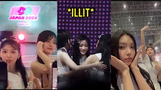 ILLIT At KCON JAPAN 2024 For Meet amp Greet [upl. by Serene226]