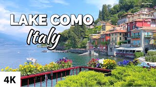 A Day on LAKE COMO Italy  Varenna amp Menaggio  4K [upl. by Autum]