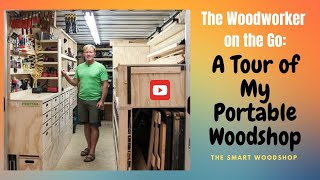 The Woodworker on the Go A Tour of My Portable Woodshop [upl. by Rexana]