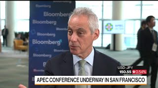 China Is Desperate for US Investment Emanuel Says [upl. by Dijam]