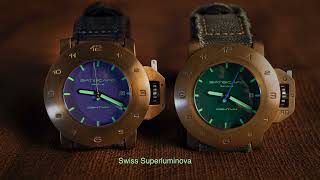 BATISCAFO Zero Bronze Watch [upl. by Christi71]