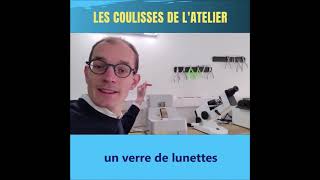 Tailler à la main des verres de lunettes [upl. by Otrebron]