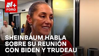 Exclusiva N  Claudia Sheinbaum revela detalles de reuniones en G20  Estrictamente Personal [upl. by Moira]