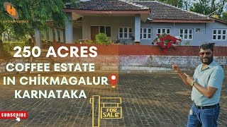 250 Acres Coffee Estate for Sale in Chickmanglur Karnataka  Farm land for Sale [upl. by Gordie551]