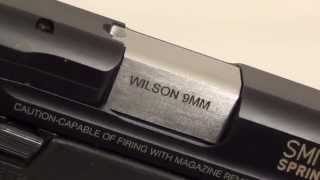 Custom MampP 9mm with Wilson Combat Threaded Barrel [upl. by Farmer]