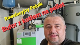 Kocioł na pellet z buforem Sas bio Compact plus 12 kW bufor 1000 litrów Sas [upl. by Asyl]