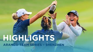 Final Round Highlights  Aramco Team Series – Shenzhen [upl. by Irbmac]