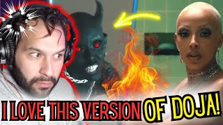 DOJA CAT ON DEMON TIME 😈🔥 quotDemonsquot Doja Cat Reaction [upl. by Ellehcear108]