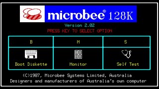 MicroBee 128k Premium BIOS v202 [upl. by Ginder]