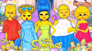 Buying Simpsons Characters Themes in DRESS to IMPRESS  Roblox Pretty Dti [upl. by Mayyahk]