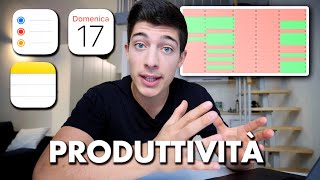 COSA USO PER ESSERE PRODUTTIVO 📊 7 strumenti e 5 consigli [upl. by Tate]