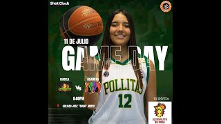 Gladiadoras de Adjuntas vs Pollitas de Isabela  Liga de Baloncesto Puertorriqueña Femenina [upl. by Boone]