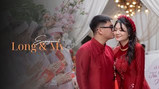 Engagement  Tra My amp Phi Long  Video by Glad Wedding [upl. by Annavoeg]