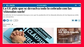 🔎 ¿ Qué es LA CLAUSULA SUELO [upl. by Egerton]