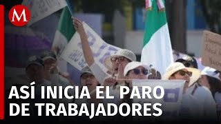 Reforma judicial provoca paro de labores de trabajadores del Poder Judicial en Edomex [upl. by Filide]