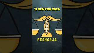 PESHORJA  Horoskopi ditor 11 nentor 2024 [upl. by Erkan]