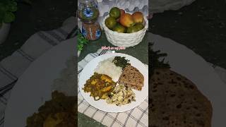 Whats on my plate for todays lunch lunchplate marriedlife shorts [upl. by Enairb154]