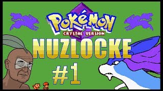 Lets Play Pokemon Crystal Nuzlocke  1 Socks first Nuzlocke [upl. by Porter287]