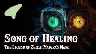 The Legend of Zelda Majoras Mask  Song of Healing  Ocarina tutorial  tabs [upl. by Milton105]