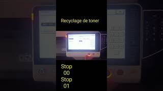 تدوير الحبر recyclage de toner konicaminolta [upl. by Norman]