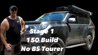 Stage 1 of the modified Landcruiser Prado 150 Tourer [upl. by Joline]